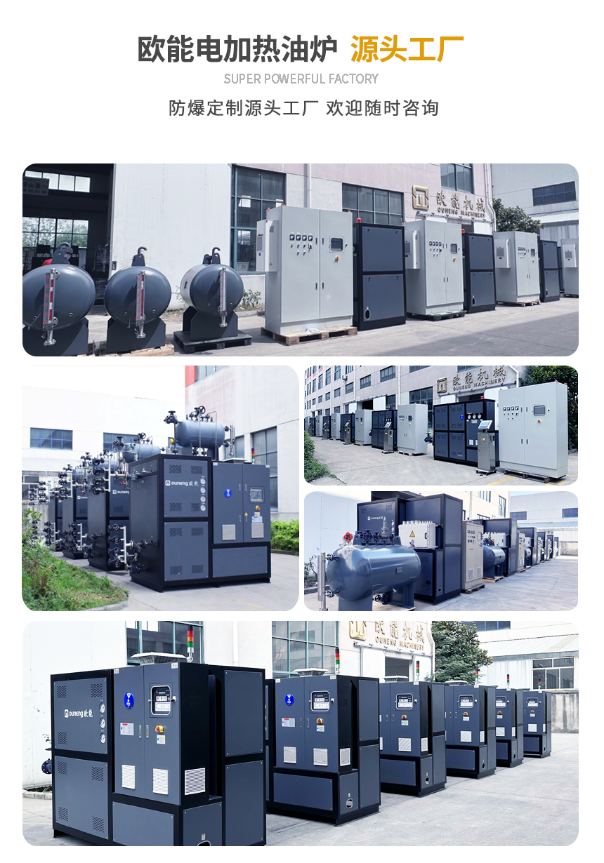 節(jié)能電加熱導熱油爐案例
